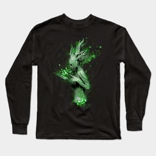 Spirit of the dead tree (green) Long Sleeve T-Shirt